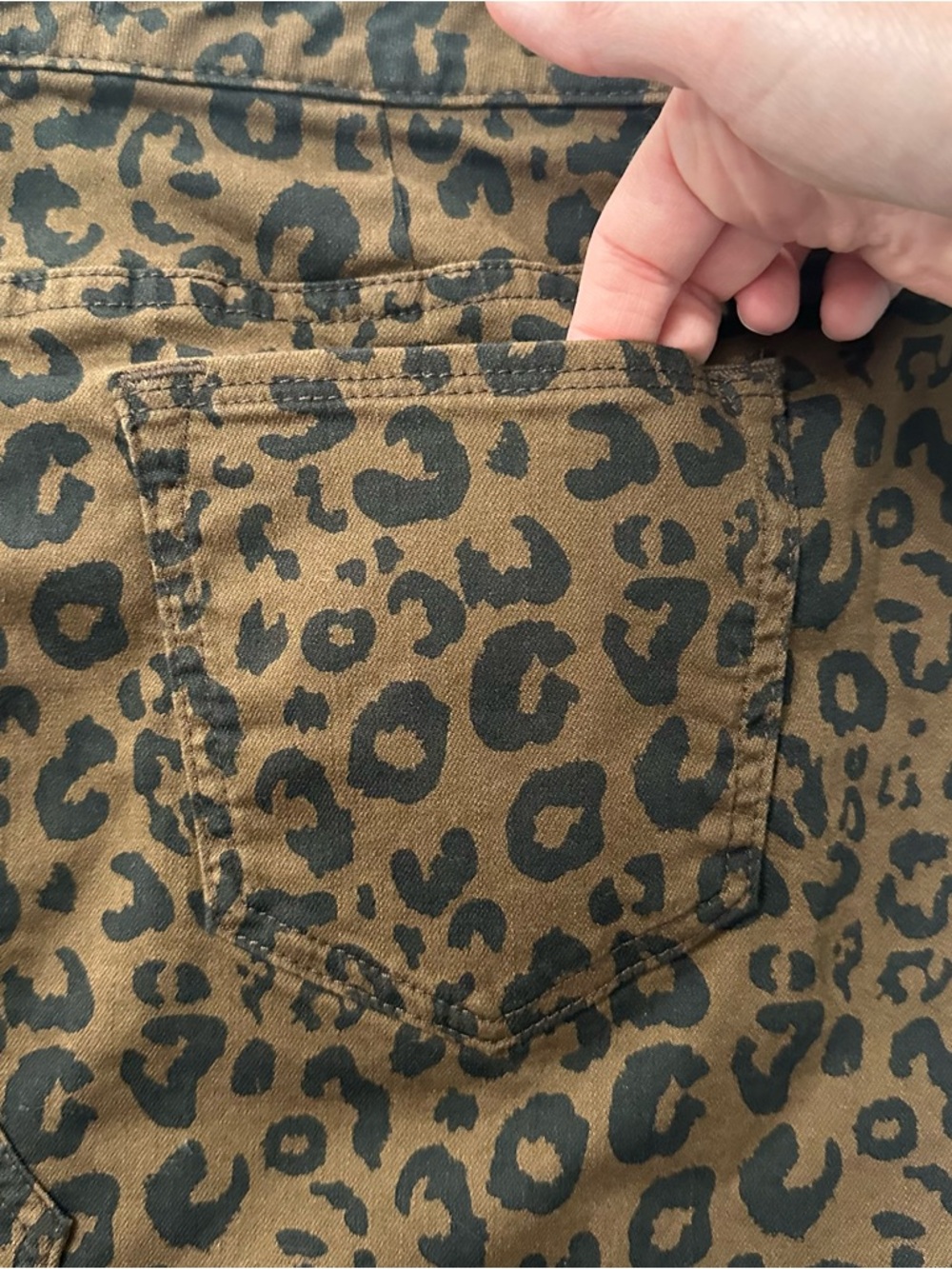 Sanctuary Leopard Print Stretch Mini Skirt Size 30 - Picture 10 of 14